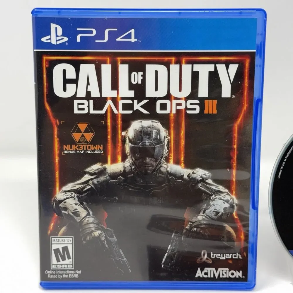 Call of Duty Black Ops III Sony PlayStation 4 PS4 2015 CIB Refurbished Tested